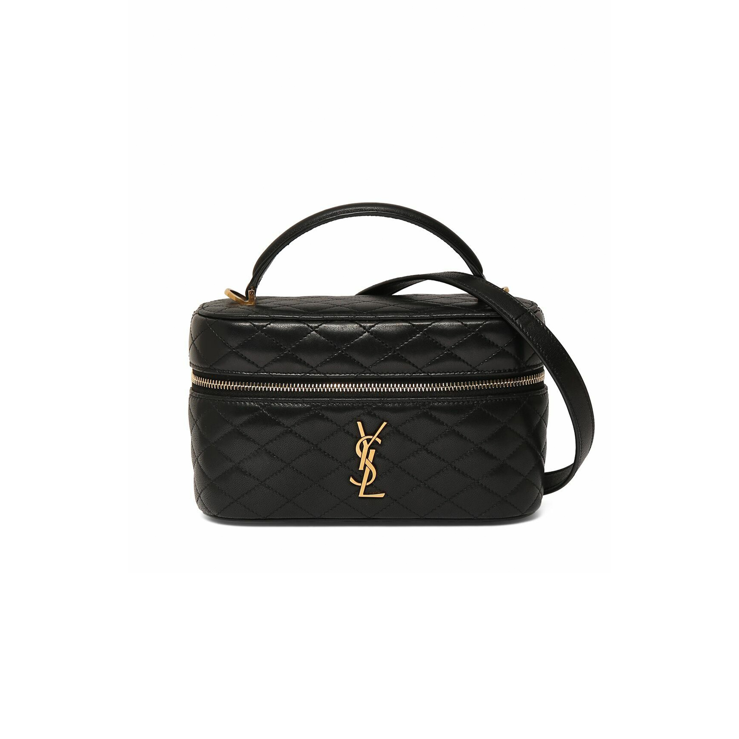YSL MINI GABY LEATHER VANITY BAG 819285PCEX1EL07 (12*8*4cm)